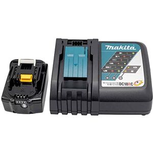 Makita 191B51-7 snellader DC18RC + 1 accu 18 V 5 Ah Li-Ion BL1850B Makita 191B51-7 snellader DC18RC + 1 accu 18 V 5 Ah Li-Ion BL1850B