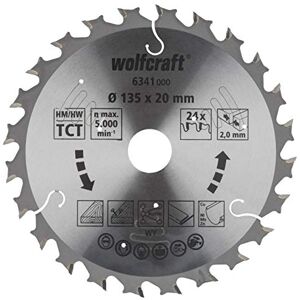 wolfcraft Cirkelzaagblad voor accu-handcirkelzagen, serie lila I 6341000 I Snelle, middelgrove sneden wolfcraft Cirkelzaagblad voor accu-handcirkelzagen, serie lila I 6341000 I Snelle, middelgrove sneden
