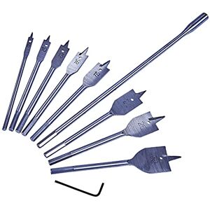 Amtech Am-Tech F1435 Flat Wood bit-set, 8 stuks, 12 inch Amtech Am-Tech F1435 Flat Wood bit-set, 8 stuks, 12 inch