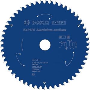 Bosch 1x EXPERT Aluminium cordless-Cirkelzaagblad voor handcirkelzaag (voor Aluminium, Ø mm, Professional Accessoires Snoerloze handcirkelzagen) Bosch 1x EXPERT Aluminium cordless-Cirkelzaagblad voor handcirkelzaag (voor Aluminium, Ø mm, Professional Accessoires Snoerloze handcirkelzagen)