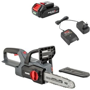 AL-KO Accukettingzaag CSD 1825, 25 cm raillengte, automatische kettingsmering, zonder gereedschap, incl. 2,5 Ah Li-Ion 18 V/36 V accu en oplader AL-KO Accukettingzaag CSD 1825, 25 cm raillengte, automatische kettingsmering, zonder gereedschap, incl. 2,5 Ah Li-Ion 18 V/36 V accu en oplader