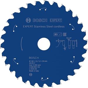 Bosch 1x EXPERT Stainless Steel cordless-Cirkelzaagblad voor hand-multitool (voor Roestvrij staal, Ø mm, Professional Accessoires Snoerloze handdroogzaagmachine) Bosch 1x EXPERT Stainless Steel cordless-Cirkelzaagblad voor hand-multitool (voor Roestvrij staal, Ø mm, Professional Accessoires Snoerloze handdroogzaagmachine)