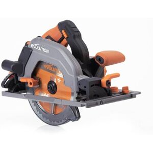 Evolution Power Tools R185CCSX-Li Draadloze Cirkelzaag op Rail 18V Li-Ion, Borstelloos, Inclusief TCT Multimateriaal Zaagblad, Zaagt Hout, Metaal, Kunststof, 185 mm Evolution Power Tools R185CCSX-Li Draadloze Cirkelzaag op Rail 18V Li-Ion, Borstelloos, Inclusief TCT Multimateriaal Zaagblad, Zaagt Hout, Metaal, Kunststof, 185 mm