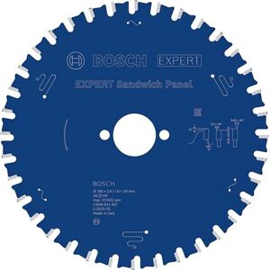 Bosch Professional Cirkelzaagblad Expert for Sandwich Panel (sandwichpanelen, 160 x 20 x 2 mm, 36 tanden, accessoire accu-cirkelzaag) Bosch Professional Cirkelzaagblad Expert for Sandwich Panel (sandwichpanelen, 160 x 20 x 2 mm, 36 tanden, accessoire accu-cirkelzaag)