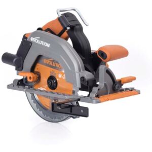 Evolution Power Tools R185CCS-Li Draadloze Cirkelzaag Borstelloos 18V Li-Ion Inclusief TCT Multimateriaal Zaagblad, Zaagt Hout, Metaal, Kunststof & Meer, Batterij Niet Inbegrepen, 185 mm Evolution Power Tools R185CCS-Li Draadloze Cirkelzaag Borstelloos 18V Li-Ion Inclusief TCT Multimateriaal Zaagblad, Zaagt Hout, Metaal, Kunststof & Meer, Batterij Niet Inbegrepen, 185 mm
