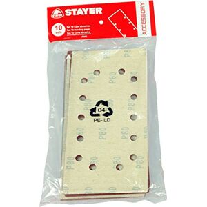 Stayer Model - Set van 10 schuurpapiervellen - 93x230 mm Stayer Model - Set van 10 schuurpapiervellen - 93x230 mm