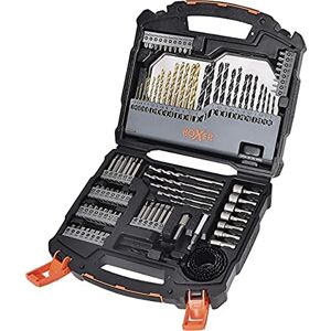 Boxer ® HSS-boorset met bits 99 stuks Boxer ® HSS-boorset met bits 99 stuks