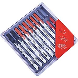 DK Tools M185 Decoupeerzaagblad Set - 10-delige T-gleuf Passend - Kunststof Hout DK Tools M185 Decoupeerzaagblad Set - 10-delige T-gleuf Passend - Kunststof Hout