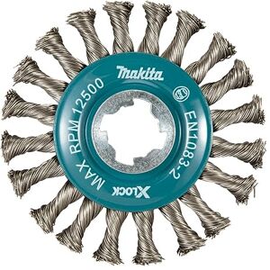 Makita D-73352 X-Lock Geknoopt Draad Cup Borstel Volledig 115mm Makita D-73352 X-Lock Geknoopt Draad Cup Borstel Volledig 115mm