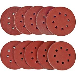 SPTA 100-delig, 125 mm, 40/80/120/180/320/400/600/800/1500/2000 schuurschijven, klittenband-schuurpapier, schuurpapier, excentrische schuurmachine, elk x 10, 8 gaten voor excentrische schuurmachines SPTA 100-delig, 125 mm, 40/80/120/180/320/400/600/800/1500/2000 schuurschijven, klittenband-schuurpapier, schuurpapier, excentrische schuurmachine, elk x 10, 8 gaten voor excentrische schuurmachines