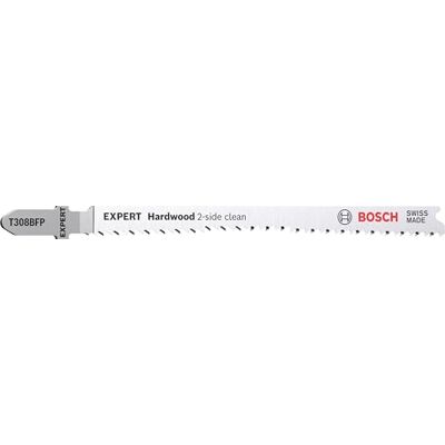 Bosch T 308 BFP decoupeerzaagblad - Hardhout - 2-zijdig schoon - 50mm Bosch T 308 BFP decoupeerzaagblad - Hardhout - 2-zijdig schoon - 50mm
