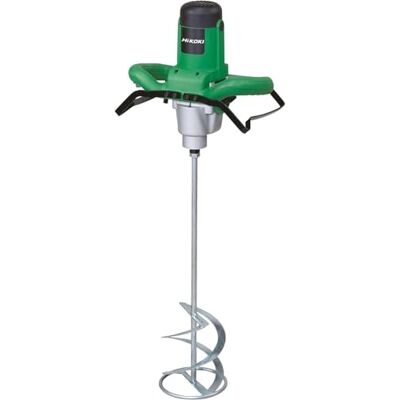 HIKOKI UM16VST2 Elektrische Mengmachine, 1600 W Mixer met M14 Aansluiting Robuuste betonmenger met 2 versnellingen, soft-start en overbelastingsbeveiliging, geschikt voor roerders tot 160 mm HIKOKI UM16VST2 Elektrische Mengmachine, 1600 W Mixer met M14 Aansluiting Robuuste betonmenger met 2 versnellingen, soft-start en overbelastingsbeveiliging, geschikt voor roerders tot 160 mm