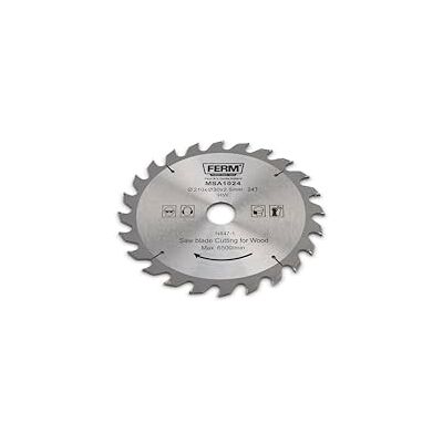 Ferm MSA1024 Zaagblad 210x30/16/16/18 T24, 1 stuk Ferm MSA1024 Zaagblad 210x30/16/16/18 T24, 1 stuk
