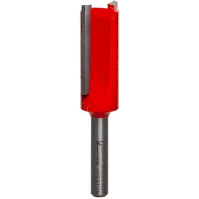 Freud 04-137: 5/8" (dia.) Dubbele Fluit Rechte Bit met 1/4" schacht, 2-3/4" totale lengte Freud 04-137: 5/8" (dia.) Dubbele Fluit Rechte Bit met 1/4" schacht, 2-3/4" totale lengte