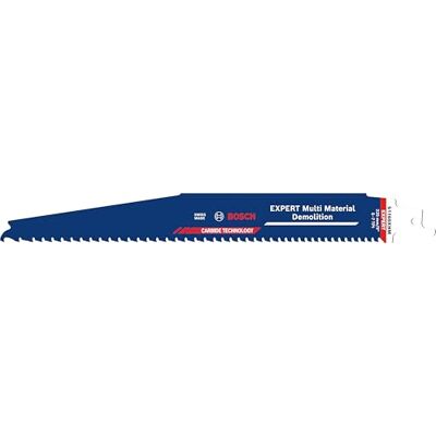 Bosch 10x EXPERT Multi Material Demolition-zaagblad S1169XHM (voor Hout met metaal, Constructiehout met mortel en spijkers, Lengte 225 mm, Professional Accessoires Reciprozaag) Bosch 10x EXPERT Multi Material Demolition-zaagblad S1169XHM (voor Hout met metaal, Constructiehout met mortel en spijkers, Lengte 225 mm, Professional Accessoires Reciprozaag)