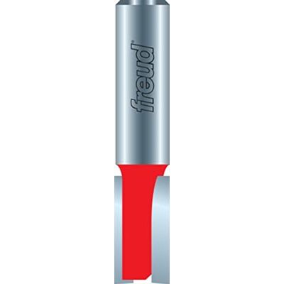 Freud 15mm (Dia.) Dubbele Fluit Rechte Bit met 1/4" schacht (04-536) Freud 15mm (Dia.) Dubbele Fluit Rechte Bit met 1/4" schacht (04-536)