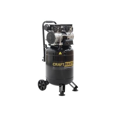 SCHNEIDER AIRSYSTEMS SCHNEIDER CRAFTMASTER Verticale stille, olievrije compressor 30 liter tank Maximale druk 8 bar Vermogen: 1 PS Geluidsniveau: 58 dB LwA SCHNEIDER AIRSYSTEMS SCHNEIDER CRAFTMASTER Verticale stille, olievrije compressor 30 liter tank Maximale druk 8 bar Vermogen: 1 PS Geluidsniveau: 58 dB LwA