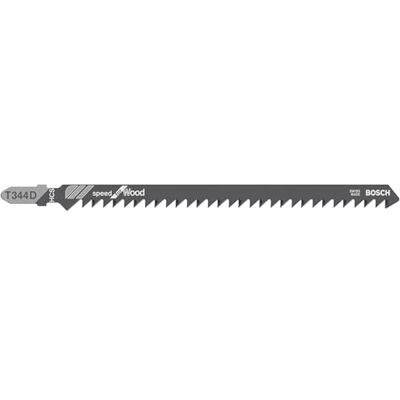 Bosch T344D HCS Decoupeerzaagbladen - 5 stuks Bosch T344D HCS Decoupeerzaagbladen - 5 stuks