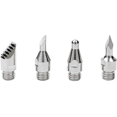 Dremel 204 accessoireset voor brandschilderen, accessoireset voor soldeerbout met 4 punten voor solderen, smelten, warm snijden, lassen, krimpen en brandschilderen Dremel 204 accessoireset voor brandschilderen, accessoireset voor soldeerbout met 4 punten voor solderen, smelten, warm snijden, lassen, krimpen en brandschilderen