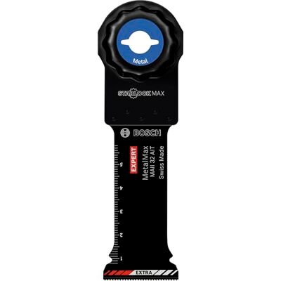 Bosch 1x EXPERT MAII 32 AIT MetalMax invalzaagblad (voor Staal, Roestvrij staal, Breedte mm, Professional Accessoires Multitool) Bosch 1x EXPERT MAII 32 AIT MetalMax invalzaagblad (voor Staal, Roestvrij staal, Breedte mm, Professional Accessoires Multitool)