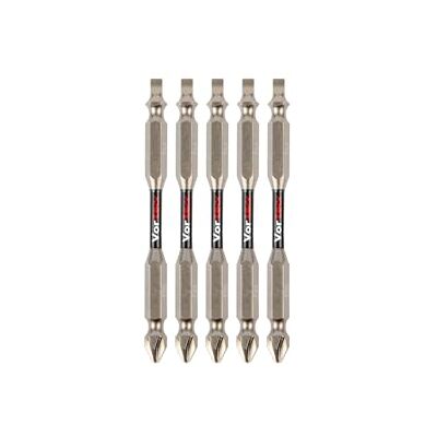 C.K Tools Vorteck Dubbele Slagschroevendraaier Bits PZ2 SL4, 90 mm Bit Set voor Impact Drivers, 1/4" Hex Quick Lock Shank, Magnetische Torsie Zone, Pack van 3 CK T4482 DEPZ2SL409D3 C.K Tools Vorteck Dubbele Slagschroevendraaier Bits PZ2 SL4, 90 mm Bit Set voor Impact Drivers, 1/4" Hex Quick Lock Shank, Magnetische Torsie Zone, Pack van 3 CK T4482 DEPZ2SL409D3