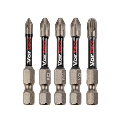 C.K Gereedschap Vorteck Impact Schroevendraaier Bits PZ Mix, 50 mm Pozidriv Schroevendraaier Bit Set voor Impact Drivers, 1/4" Hex Quick Lock Shank, Magnetische Torsie Zone, PZ1 PZ2 PZ3, Pack van 5 CK C.K Gereedschap Vorteck Impact Schroevendraaier Bits PZ Mix, 50 mm Pozidriv Schroevendraaier Bit Set voor Impact Drivers, 1/4" Hex Quick Lock Shank, Magnetische Torsie Zone, PZ1 PZ2 PZ3, Pack van 5 CK