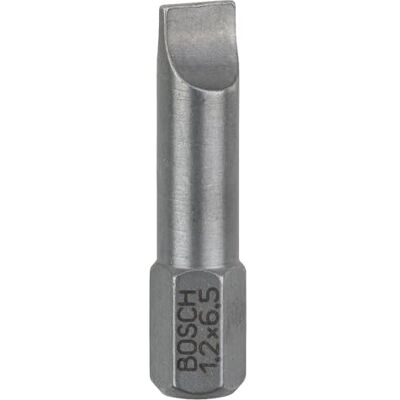 Bosch 2607001457 bits 3 st. LS-bits 0,5 x 4.0 x H 25 mm S1,2 x 6,5 cm. 25 mm, 3 Stuk Bosch 2607001457 bits 3 st. LS-bits 0,5 x 4.0 x H 25 mm S1,2 x 6,5 cm. 25 mm, 3 Stuk
