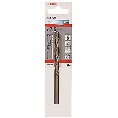 Bosch - 2608585859 - 7.5 mm - 109 mm DIN338 - Boor Bosch - 2608585859 - 7.5 mm - 109 mm DIN338 - Boor