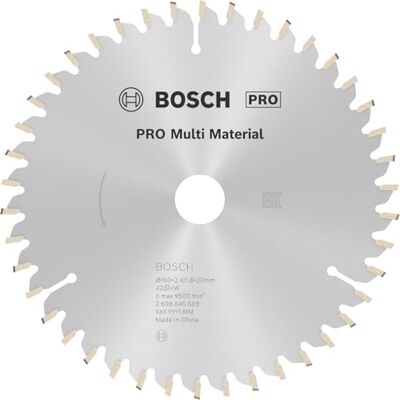 Bosch 2608640501 Multi Material Cirkelzaagblad - Cirkelzaagblad Bosch 2608640501 Multi Material Cirkelzaagblad - Cirkelzaagblad