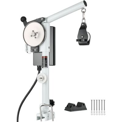 VEVOR Elektrische vislier, 12 V DC 1200 W, hefcapaciteit 90 kg, lijnsnelheid 35 m/min, 360 graden rotatie, corrosiebestendig, voor het heffen van krabben, garnalen, kreeften VEVOR Elektrische vislier, 12 V DC 1200 W, hefcapaciteit 90 kg, lijnsnelheid 35 m/min, 360 graden rotatie, corrosiebestendig, voor het heffen van krabben, garnalen, kreeften