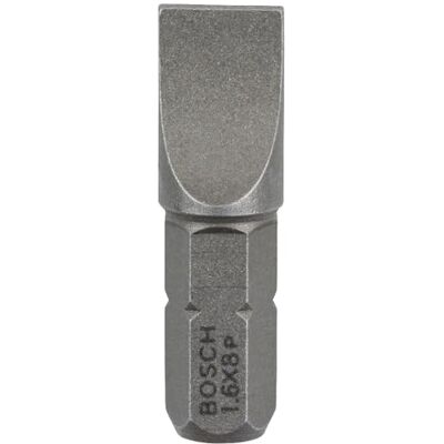 Bosch 2607001457 bits 3 st. LS-bits 0,5 x 4.0 x H 25 mm S1,6 x 8,0 25 mm, 3 Stuk Bosch 2607001457 bits 3 st. LS-bits 0,5 x 4.0 x H 25 mm S1,6 x 8,0 25 mm, 3 Stuk