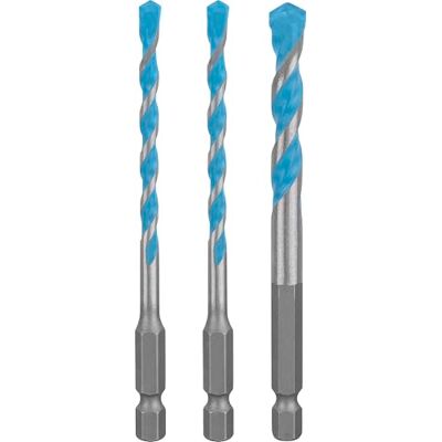 Bosch 3x EXPERT HEX-9 Multi Construction boorset voor Beton, Zachte keramische tegels, Ø 5,00, 6,00, 8,00 mm, Professional Accessoires Klopboormachine Bosch 3x EXPERT HEX-9 Multi Construction boorset voor Beton, Zachte keramische tegels, Ø 5,00, 6,00, 8,00 mm, Professional Accessoires Klopboormachine