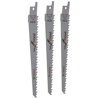 Bosch Home and Garden Keo Zaagbladen, set, hout, 3-delig Bosch Home and Garden Keo Zaagbladen, set, hout, 3-delig