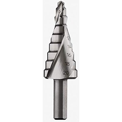 Bosch Professional HSS Trappenboor (voor metaal en kunststof, Ø 4 – 20 mm, lengte 70,5 mm, accessoire boormachine) Bosch Professional HSS Trappenboor (voor metaal en kunststof, Ø 4 – 20 mm, lengte 70,5 mm, accessoire boormachine)
