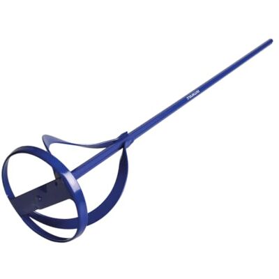 Faithfull Mengstaaf 100 mm Voor mengsels van 10-20 kg, lengte 600 mm Robuuste mengstaaf met neerwaartse mengstroom voor gips, mortel, verf en lijm Faithfull Mengstaaf 100 mm Voor mengsels van 10-20 kg, lengte 600 mm Robuuste mengstaaf met neerwaartse mengstroom voor gips, mortel, verf en lijm