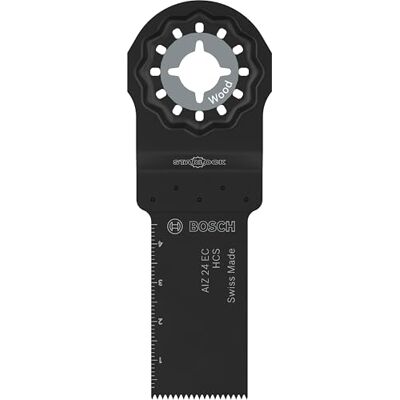 Bosch 1x AIZ 24 EC invalzaagblad (voor Zachthout, Breedte mm, Professional Accessoires Multitool) Bosch 1x AIZ 24 EC invalzaagblad (voor Zachthout, Breedte mm, Professional Accessoires Multitool)