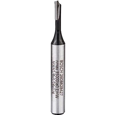 Bosch 1x PRO Router Bit Straight, een groef (voor Zachthout, Multiplex, Ø 3,2 mm, Professional Accessoires Handbovenfrees, Kantenfrees) Bosch 1x PRO Router Bit Straight, een groef (voor Zachthout, Multiplex, Ø 3,2 mm, Professional Accessoires Handbovenfrees, Kantenfrees)