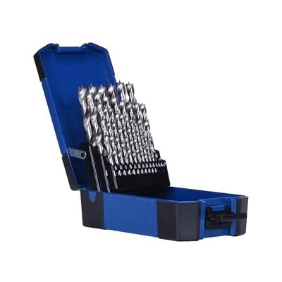 Century Drill & Tool , 37280, 25 PC Set, HSS Brad Punt, Boor, Hout Boring Tools Century Drill & Tool , 37280, 25 PC Set, HSS Brad Punt, Boor, Hout Boring Tools