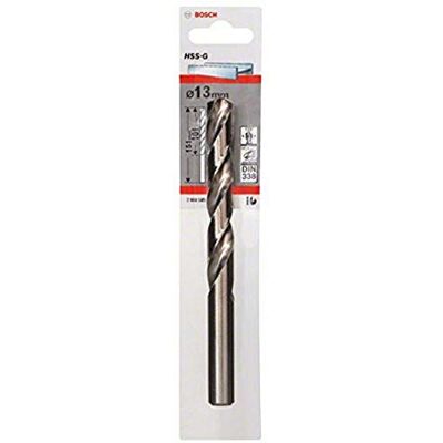 Bosch Pro HSS-G Metaalboor geslepen met 1/4 inch zeskantschacht (Ø 8 mm) Durchmesser: 13/Gesamtlänge in mm: 151 Bosch Pro HSS-G Metaalboor geslepen met 1/4 inch zeskantschacht (Ø 8 mm) Durchmesser: 13/Gesamtlänge in mm: 151