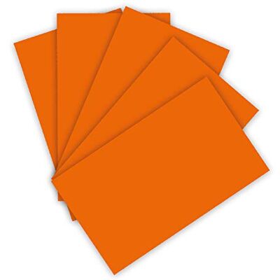 folia 6341, gekleurd papier 130 g/m², gekleurd tekenpapier in lichtoranje, DIN A3, 50 vellen, als basis voor talrijke knutselwerk, oranje folia 6341, gekleurd papier 130 g/m², gekleurd tekenpapier in lichtoranje, DIN A3, 50 vellen, als basis voor talrijke knutselwerk, oranje