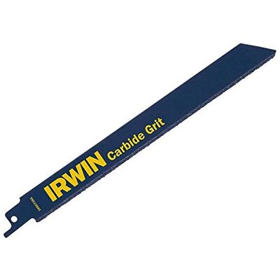 IRWIN 10507365 800RG 200mm Carbide Grit Sabre Zaagbladen (Pack van 2), IW10507365 IRWIN 10507365 800RG 200mm Carbide Grit Sabre Zaagbladen (Pack van 2), IW10507365