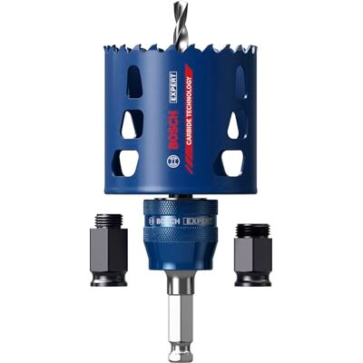 Bosch 3x EXPERT Multi Material PC Plus universele gatzagenstartset (voor Hout met metaal, Baksteen, Ø 51 mm, Professional Accessoires Klopboormachine) Bosch 3x EXPERT Multi Material PC Plus universele gatzagenstartset (voor Hout met metaal, Baksteen, Ø 51 mm, Professional Accessoires Klopboormachine)