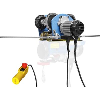 Güde Loopkatje GLK 1000 (230 V, 200 W motorvermogen, 1000 kg max. gewichtsbelasting, 5 m bedieningskabel, eindafsluiting in beide richtingen, houder voor kabeltrekken en kettingflessentrekken) Güde Loopkatje GLK 1000 (230 V, 200 W motorvermogen, 1000 kg max. gewichtsbelasting, 5 m bedieningskabel, eindafsluiting in beide richtingen, houder voor kabeltrekken en kettingflessentrekken)