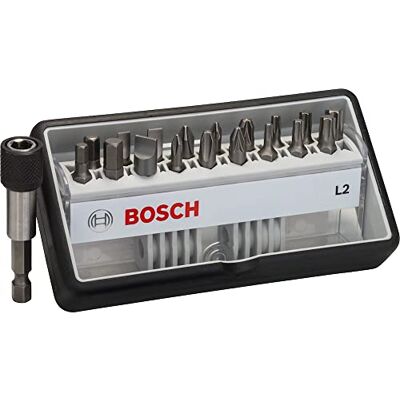 Bosch 2607002568 25 mm Extra Hard Schroevendraaier Set - 19 Stukken Bosch 2607002568 25 mm Extra Hard Schroevendraaier Set - 19 Stukken