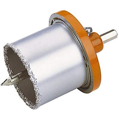 wolfcraft boorkroon, bestrooid met hardmetaal I 3465000 I Voor installatiewerkzaamheden in metselwerk en steen, snijdiepte 55 mm wolfcraft boorkroon, bestrooid met hardmetaal I 3465000 I Voor installatiewerkzaamheden in metselwerk en steen, snijdiepte 55 mm