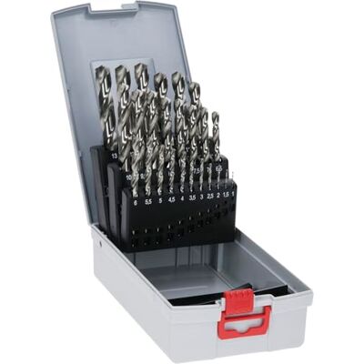 Bosch Professional 25-delige ProBox metaalborenset HSS-G (geslepen, accessoire schroefboormachine en boorstandaard) Bosch Professional 25-delige ProBox metaalborenset HSS-G (geslepen, accessoire schroefboormachine en boorstandaard)
