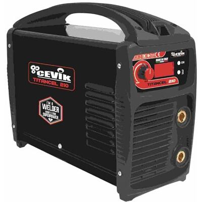 Cevik - Pro MMA Inverterlassen - 200A, Digitaal, Compact Cevik - Pro MMA Inverterlassen - 200A, Digitaal, Compact