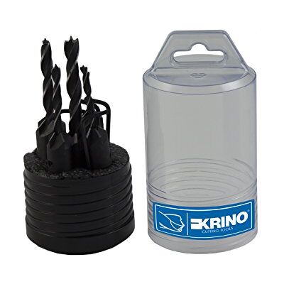 KRINO 05010205 set van 5 punten en sVASAToren voor hout 4 tot 10 mm, staal KRINO 05010205 set van 5 punten en sVASAToren voor hout 4 tot 10 mm, staal
