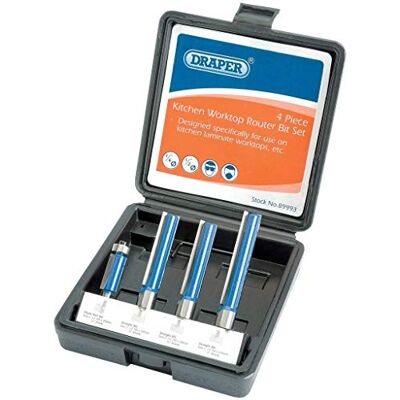 Draper 89993 keukenfrezen bitset 4-delig extra lang Draper 89993 keukenfrezen bitset 4-delig extra lang