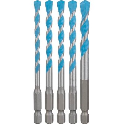 Bosch 5x EXPERT HEX-9 Multi Construction boorset voor Beton, Zachte keramische tegels, Ø 5,50, 6,00, 6,00, 7,00, 8,00 mm, Professional Accessoires Klopboormachine Bosch 5x EXPERT HEX-9 Multi Construction boorset voor Beton, Zachte keramische tegels, Ø 5,50, 6,00, 6,00, 7,00, 8,00 mm, Professional Accessoires Klopboormachine
